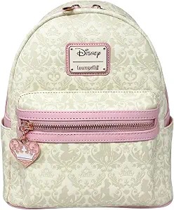 Disney Princess Cream Crown Charm Mini Backpack