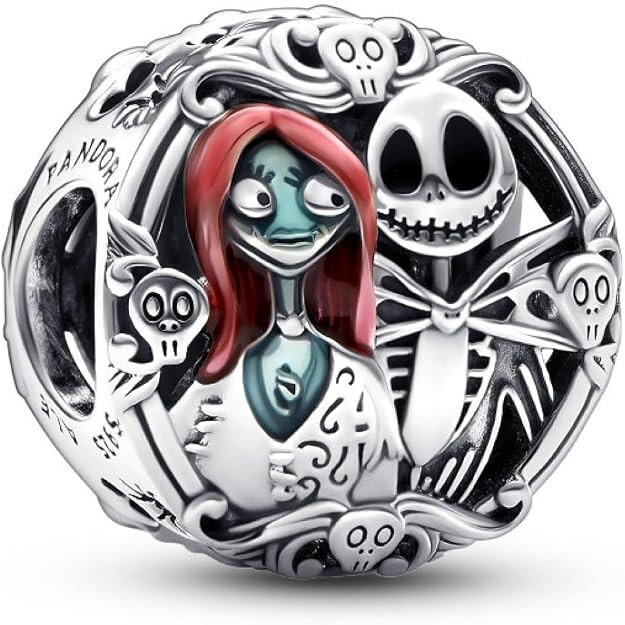 The Nightmare Before Christmas Jack and Sally Charm