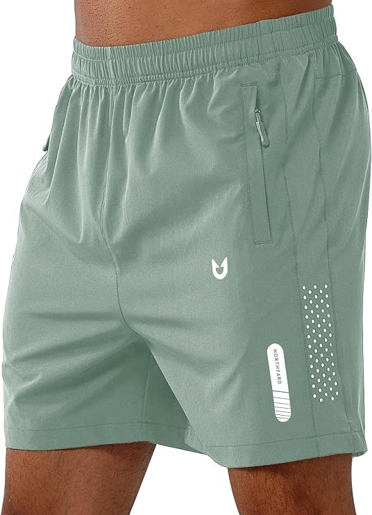 Men's Athletic Shorts Sage Green