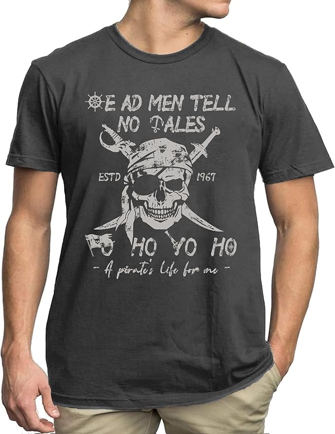 Men's Dead Men Tell No Tales Pirates Tee