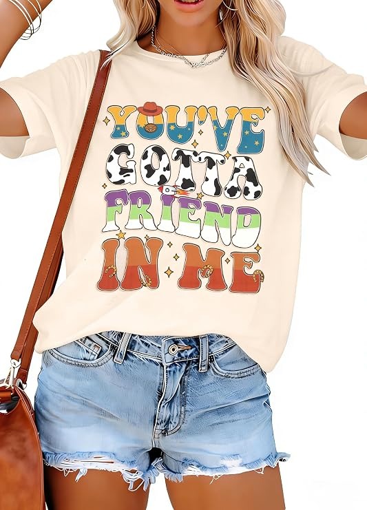 You've Gotta Friend in Me Retro Toy Story Tee