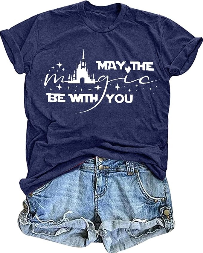 May the Magic Be With You Castle Tee