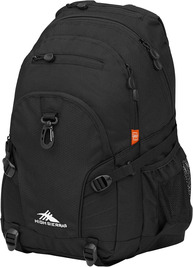 High Sierra Black Backpack