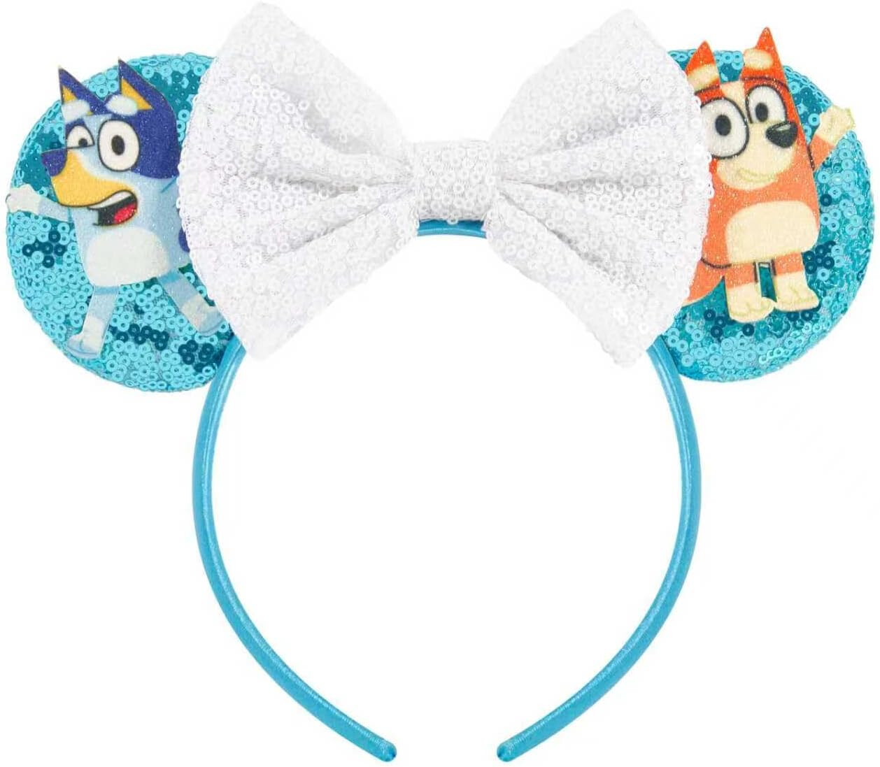 Bluey Sequin Ears Headband