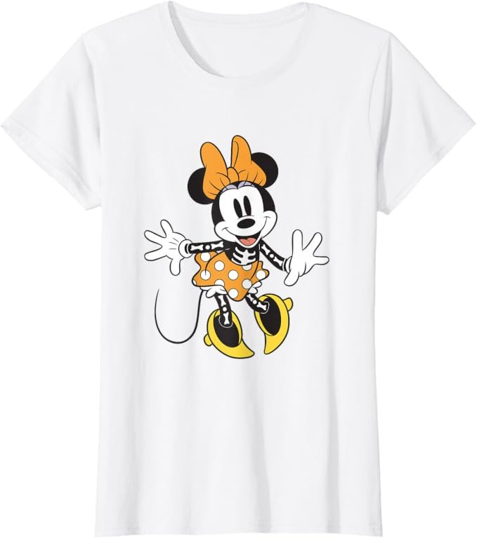 Skeleton Minnie Tee