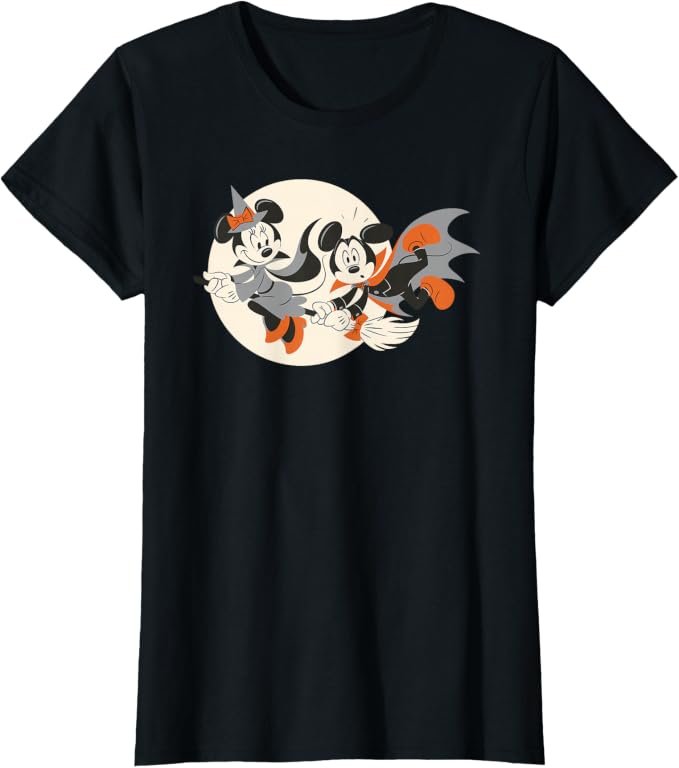 Mickey and Minnie Flying Tee, Women's