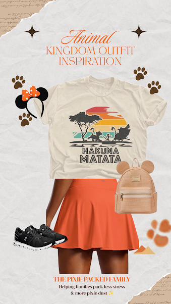 Animal Kingdom Lion King Inspired Outfit, Her's