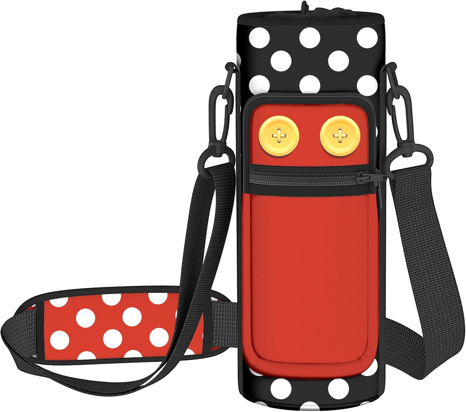 water bottle carrier is made of high-quality neoprene, which is elastic, durable, lightweight