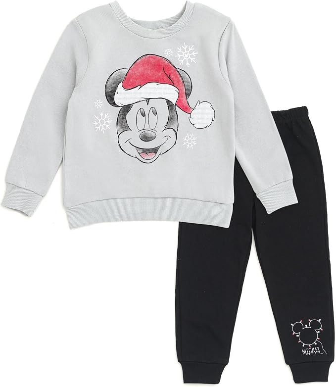 Mickey children holiday sweatshirt and sweatpants